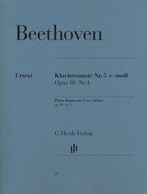 Beethoven - Piano Sonata In C Minor, Op. 10, No. 1 - (Piano) afbeelding 2