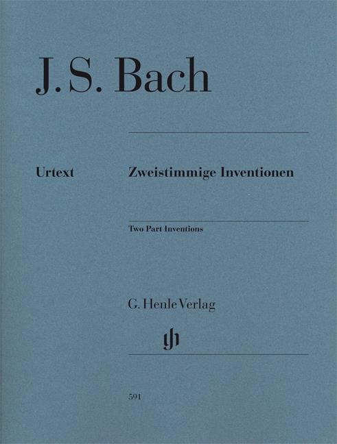 Bach - Zweistimmige Inventionen (Henle) - (Piano)