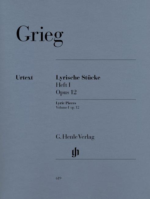Grieg - Lyrische Stücke 1 op. 12 (Henle Urtext) - (Piano)