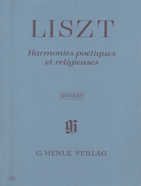 Liszt - Harmonies Poétiques et Religieuses (Henle Urtext Edition) - (Piano) afbeelding 2