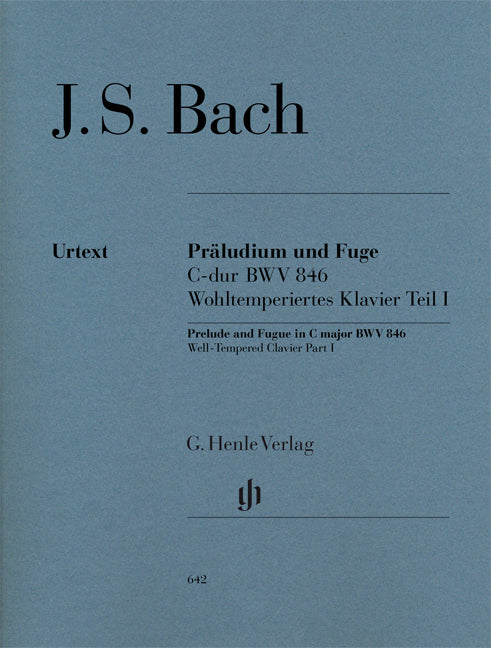 Bach - Praludium Und Fuge BWV 846 - (Piano) afbeelding 2