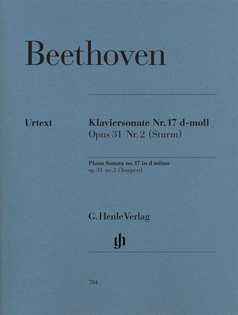 Beethoven - Piano Sonata In D Minor Tempest Op.31 No.2 (Urtext Edition) - (Piano)
