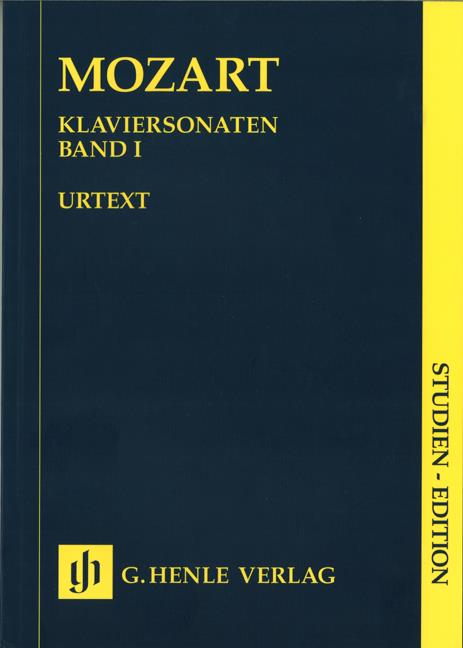 Mozart - Piano Sonatas 1 -  Klaviersonaten 1 (Studieuitgave) - (Piano)
