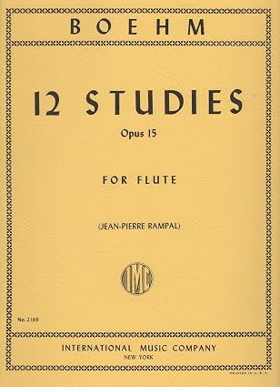 Bohm: 12 Studi op. 15 Rampal (Fluit)