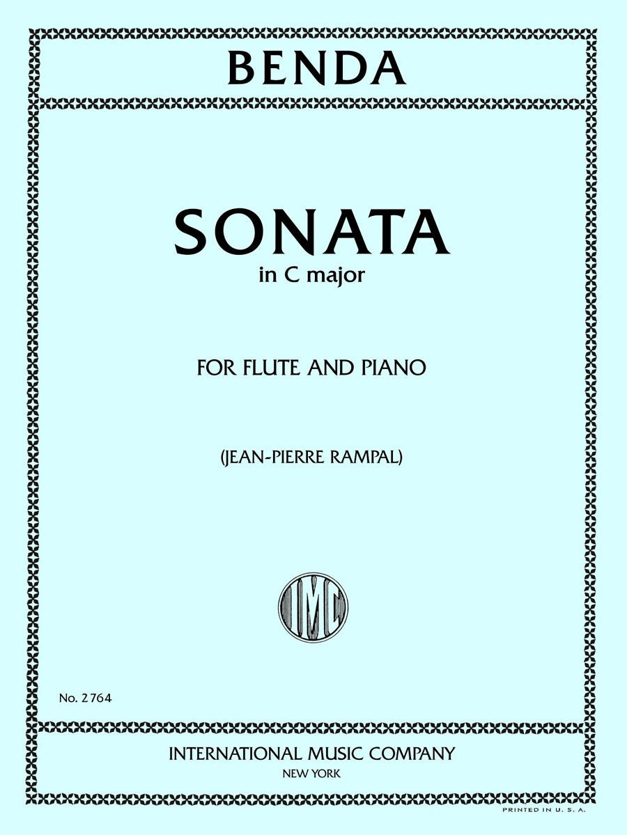 Benda: Sonata C major (Dwarsfluit, Piano)