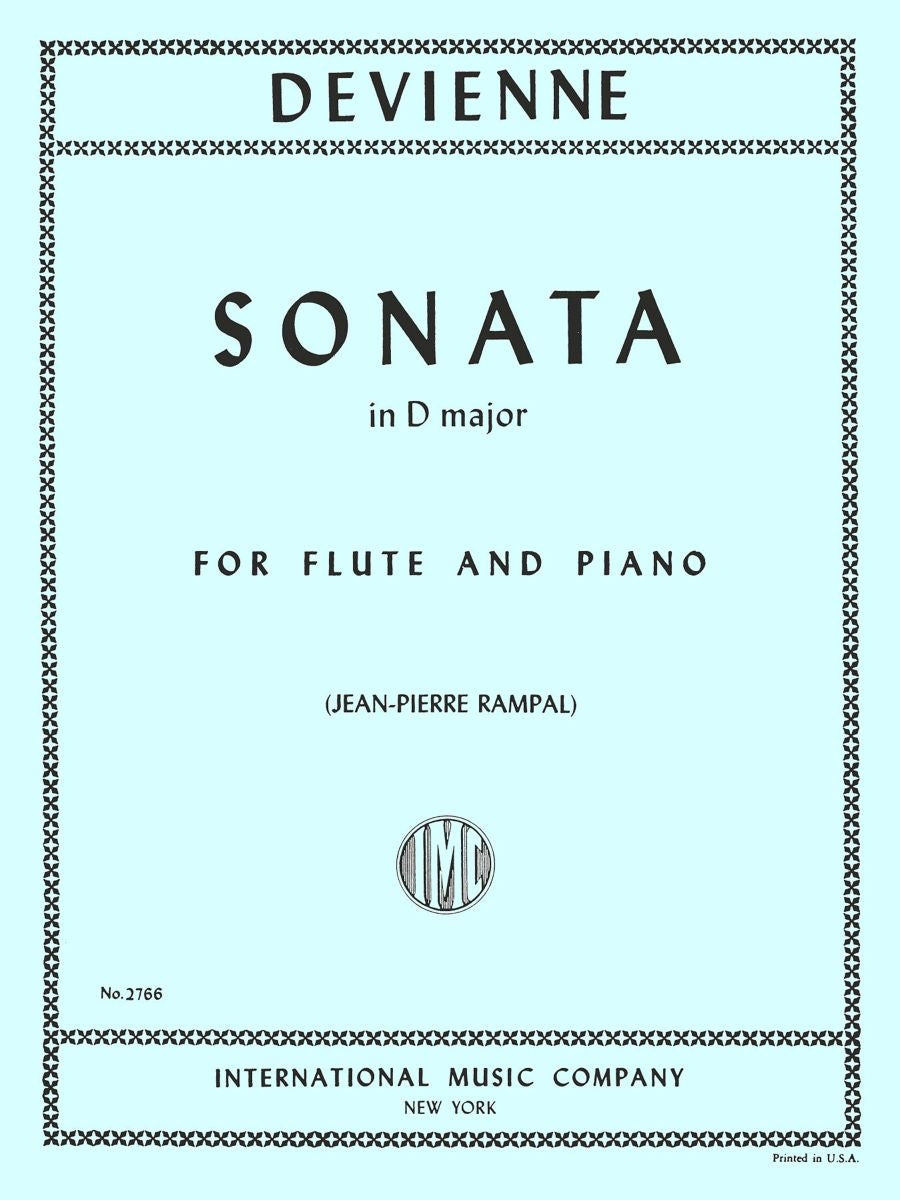 Devienne: Sonata D major op. 68/1 (Dwarsfluit, Piano)