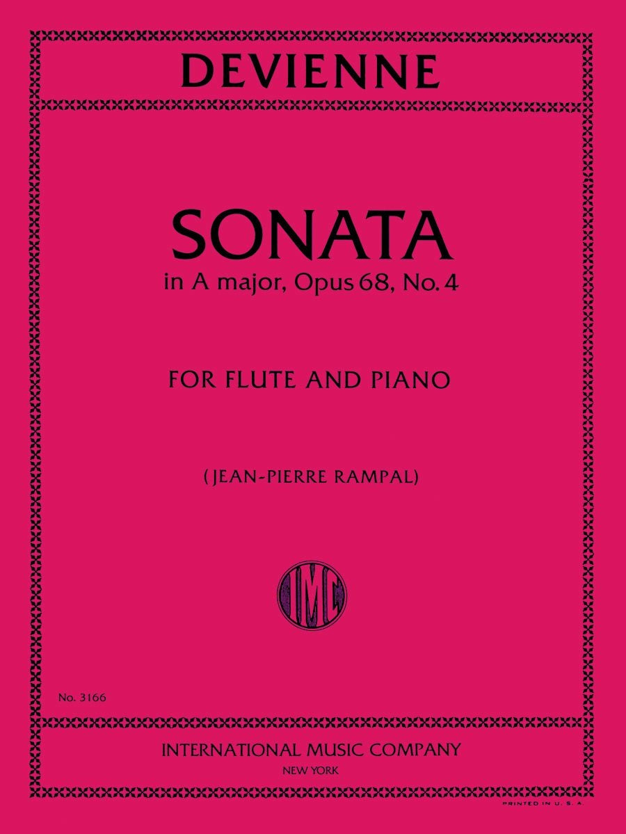 Devienne: Sonata A major op. 68/4 (Dwarsfluit, Piano)