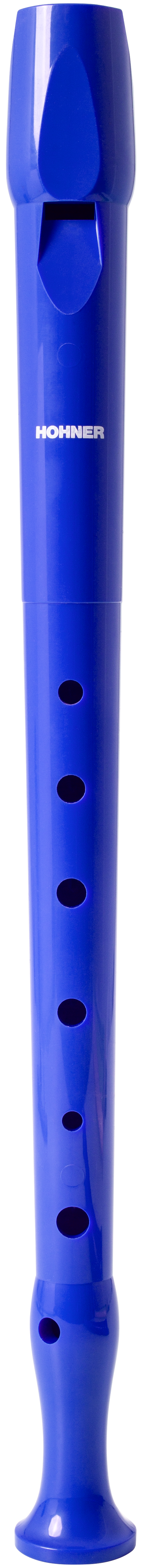 Hohner HOB95084DB Blokfluit, Melody Line, Duits, uit één stuk, kunststof , donkerblauw