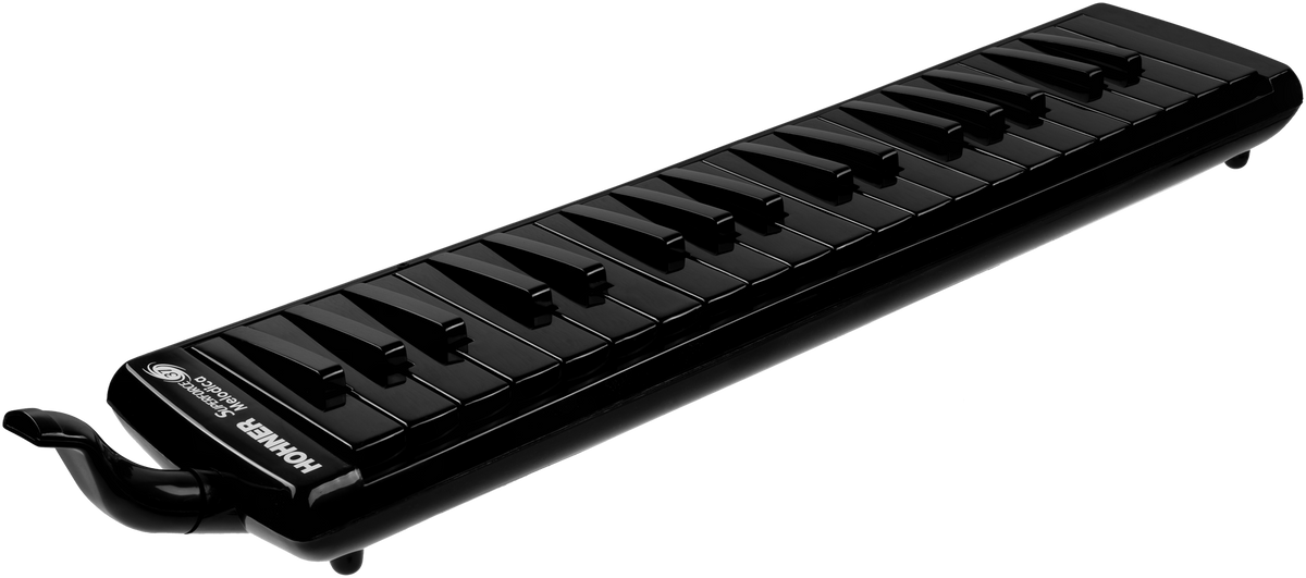 Hohner HOC943311 Melodica, Superforce 37, Zwart, zwarte toetsen