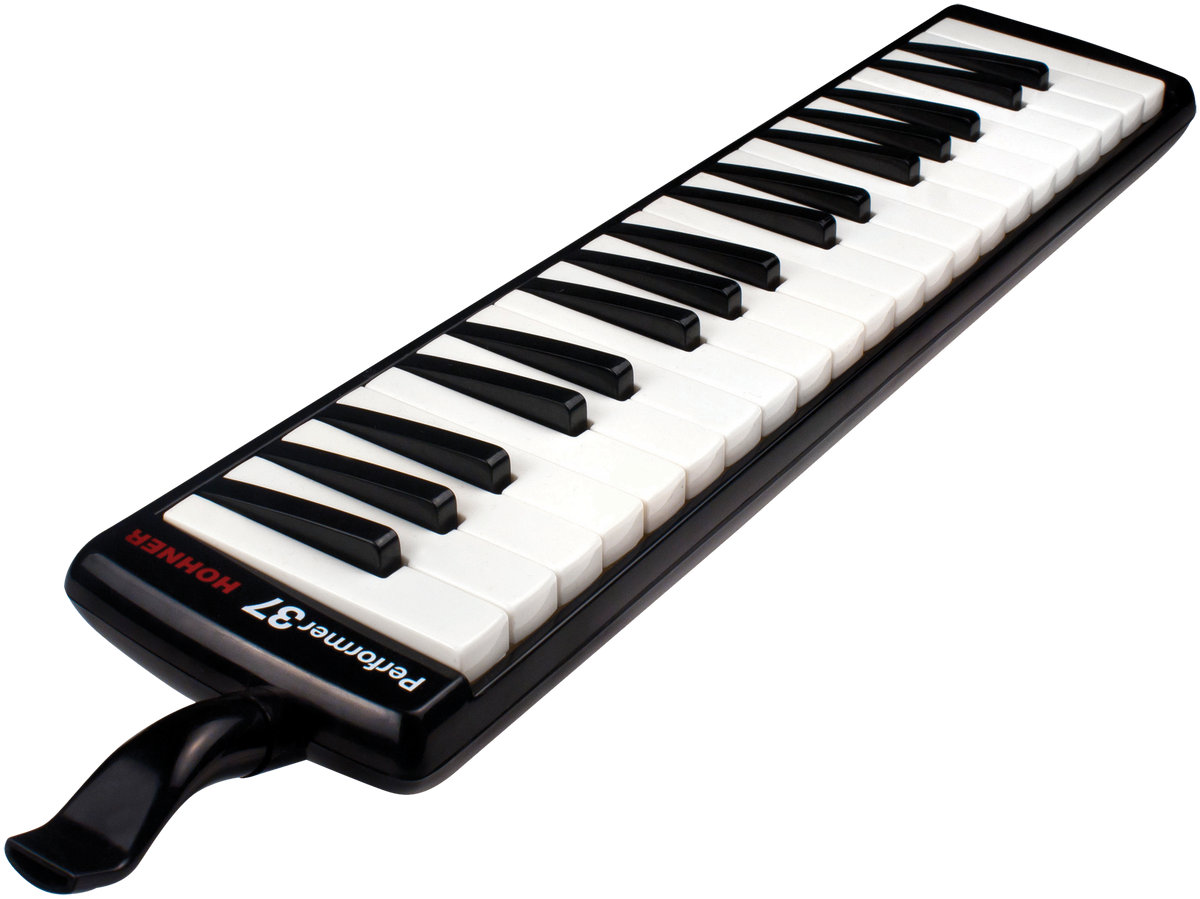 Hohner HOC943312 Melodica, Performer, Zwart, witte/zwarte toetsen