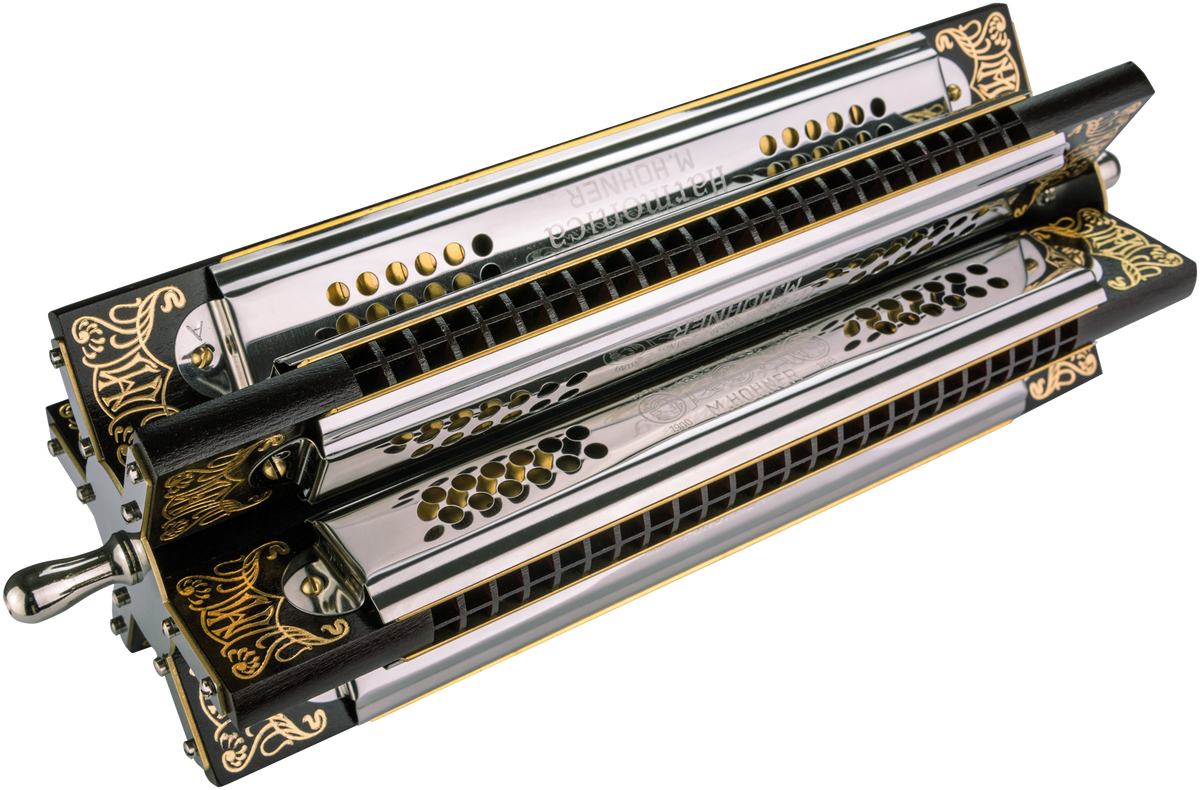 Hohner HOM53288 Mondharmonica, Kreuzwender, CDFGABb