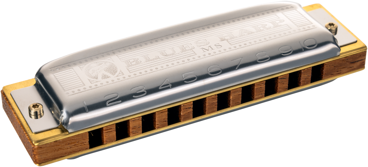 Hohner HOM533016P Mondharmonica, Blues Harp MS, C