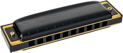 Hohner HOM564036P Mondharmonica, Pro Harp MS, D