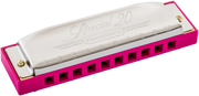 Hohner HOM568016P Mondharmonica, Special 20 Progressive, C, Roze