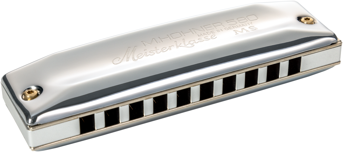 Hohner HOM581066P Mondharmonica, Meisterklasse MS, F