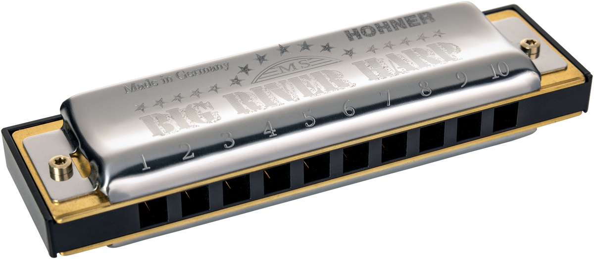Hohner HOM590096P Mondharmonica, Big River Harp MS, Ab