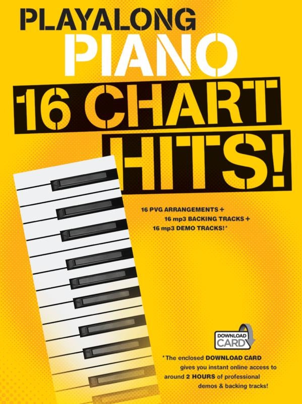 Playalong Piano: 16 Chart Hits afbeelding 2