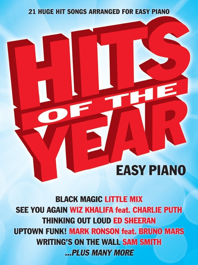 Hits Of The Year 2015 (Easy Piano) afbeelding 2