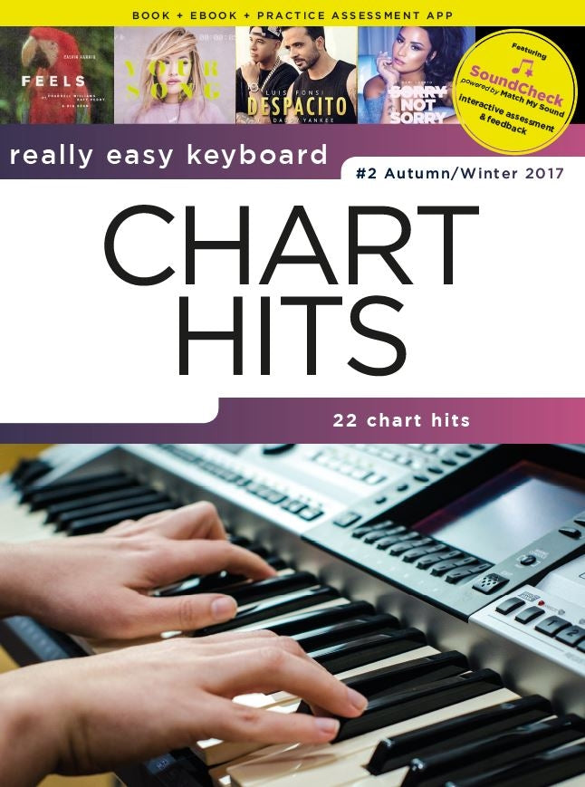 Really Easy Keyboard Chart Hits Autumn/Winter 2017