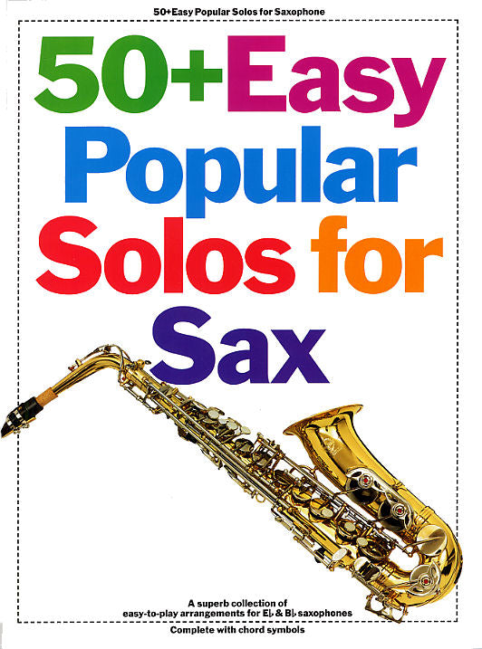 50+ Easy Popular Solos For Sax Bb And Eb Inst