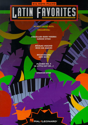 Latin Favourites Big-Note Piano afbeelding 2