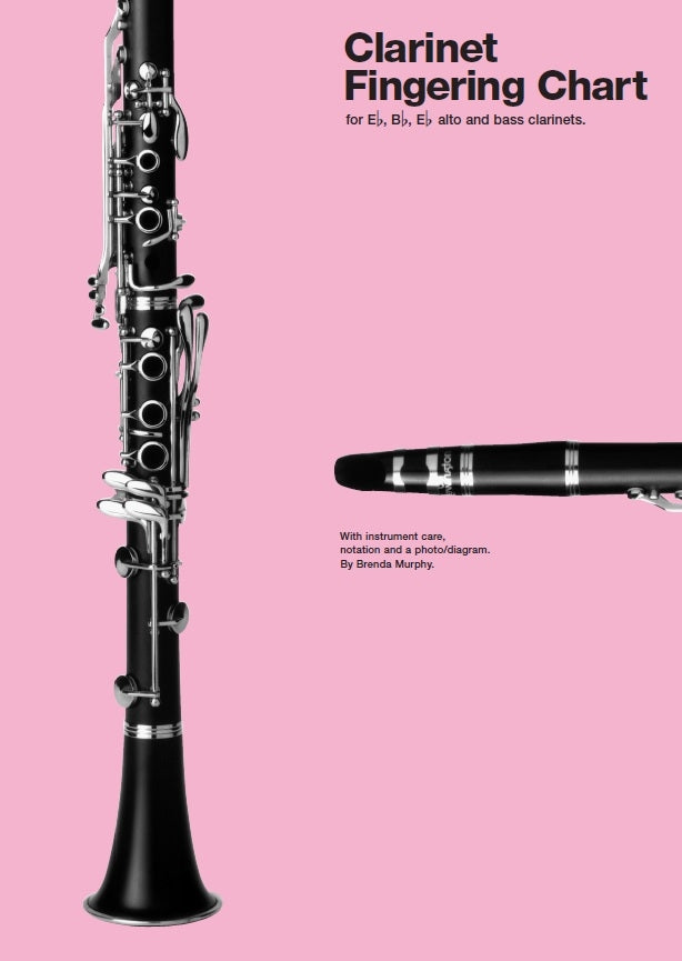 Clarinet Fingering Chart afbeelding 2