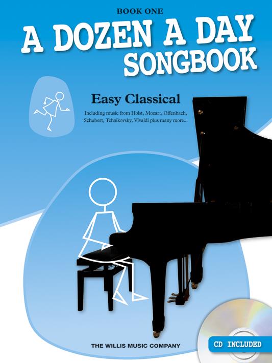 Burnam: A Dozen A Day Songbook: Easy Classical - Bk 1 (Piano)