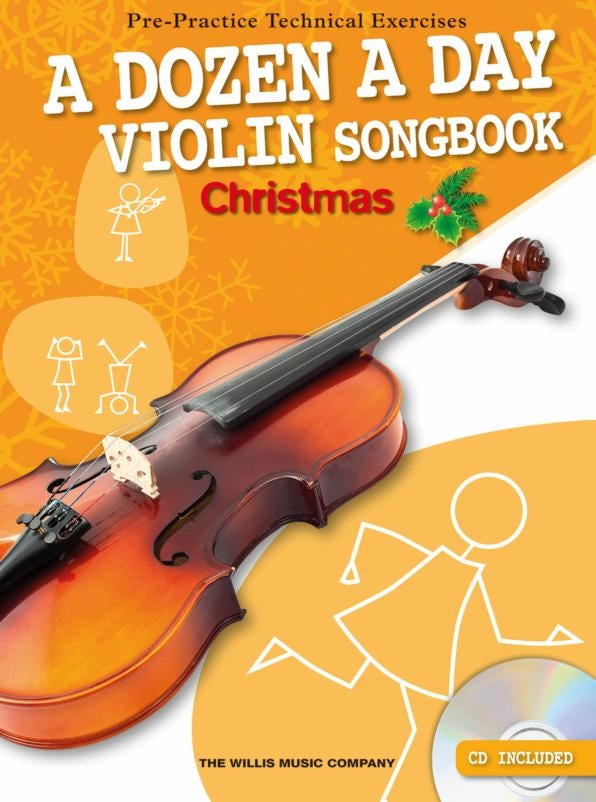 Burnam: A Dozen A Day Violin Songbook: Christmas (Viool)