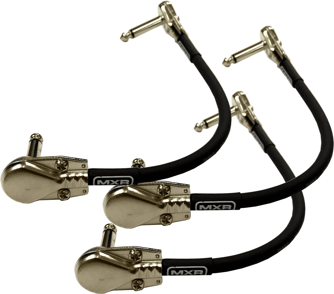 MXR DCP06-3PK 15cm Jack Patch Cable (pack of 3)