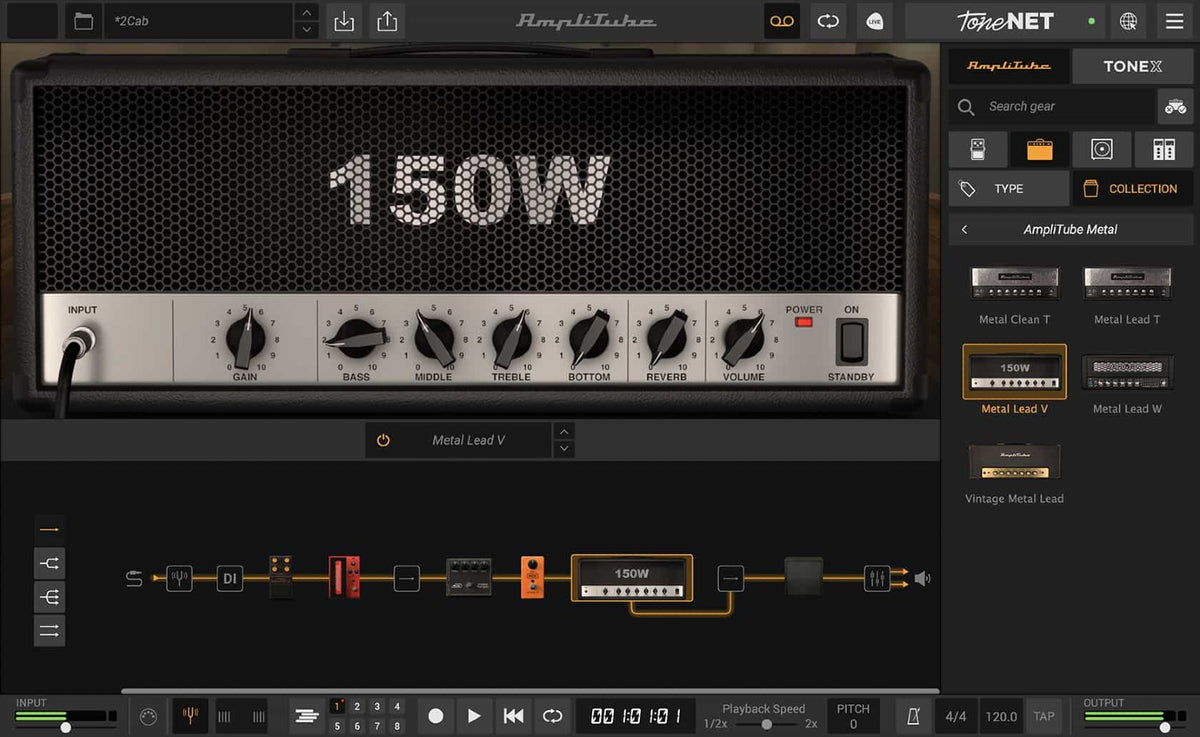 IK Multimedia AmpliTube Metal (Download)