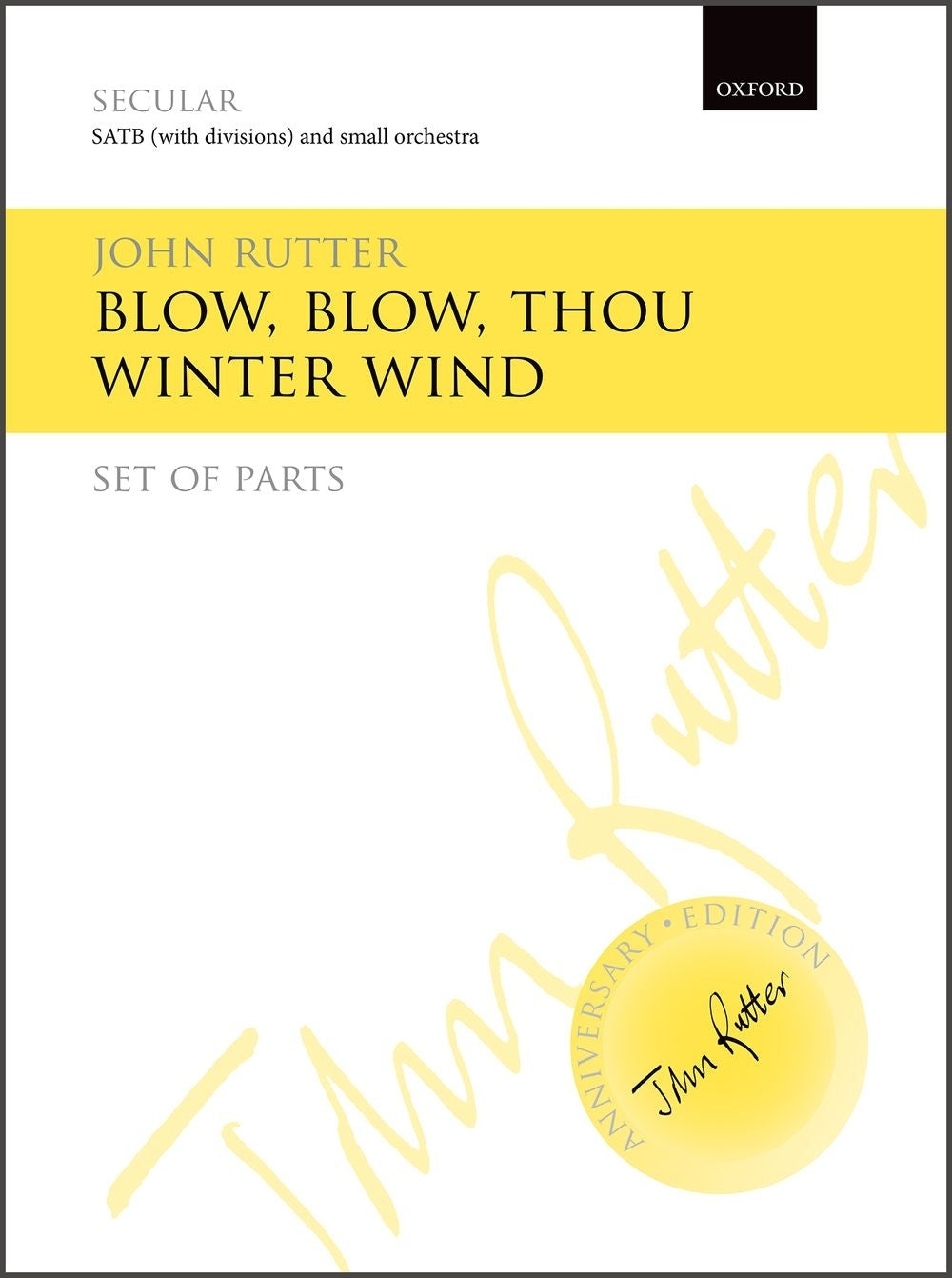 Blow, Blow, Thou Winter Wind