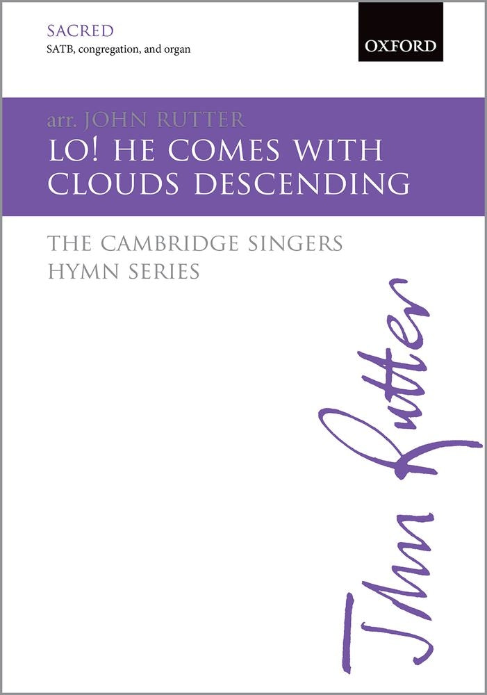 Lo! He Comes With Clouds Descending