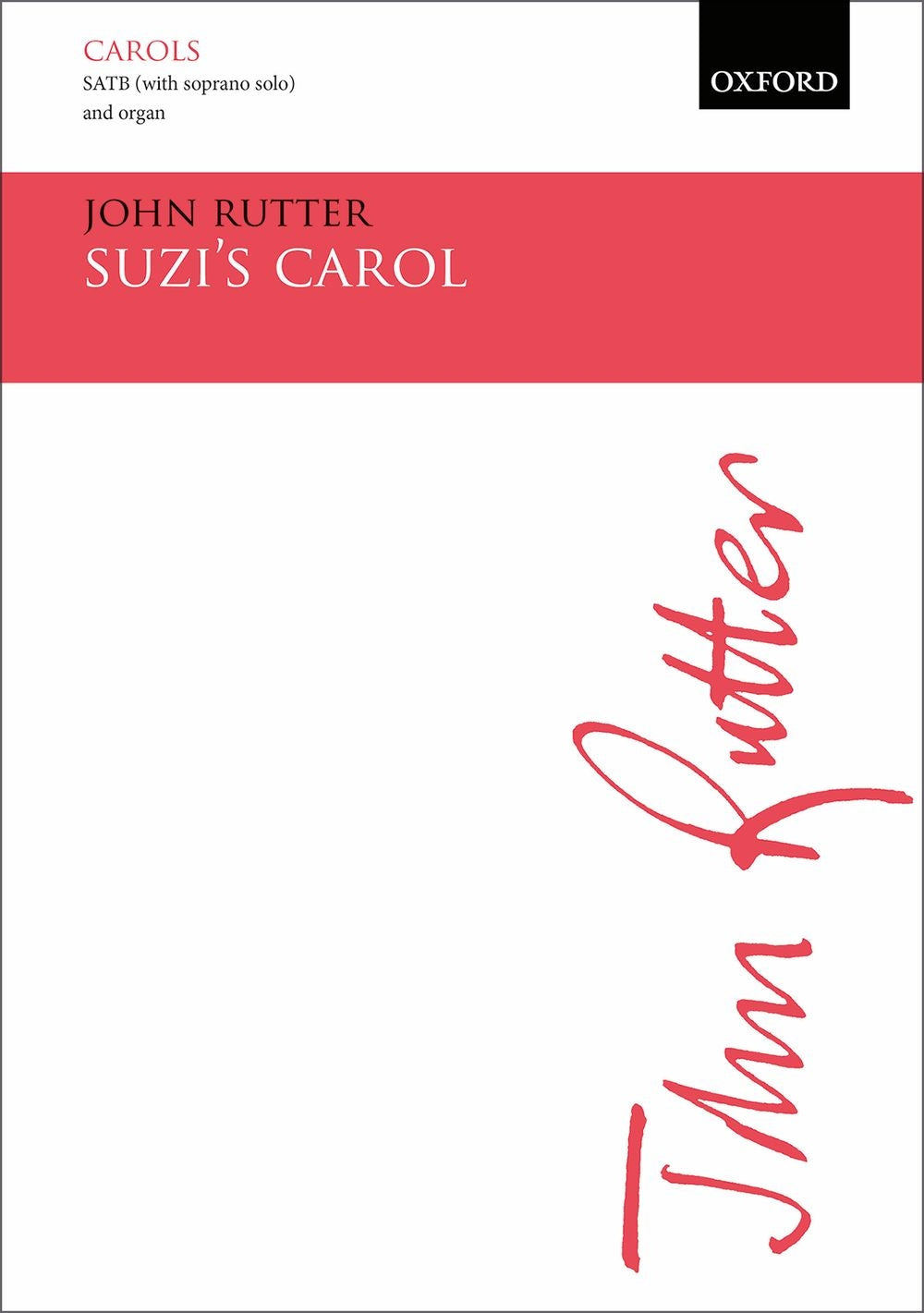 Rutter: Suzi's Carol (SATB)