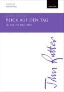 Rutter: Blick auf den Tag (Look to the day) (SATB, Piano)