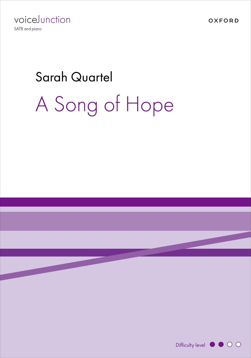 Quartel – A Song of Hope (SATB en Piano) afbeelding 2