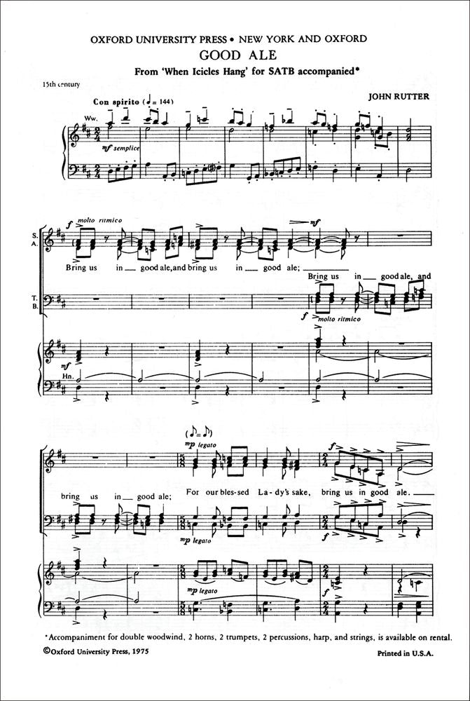 Good ale from When Icicles Hang