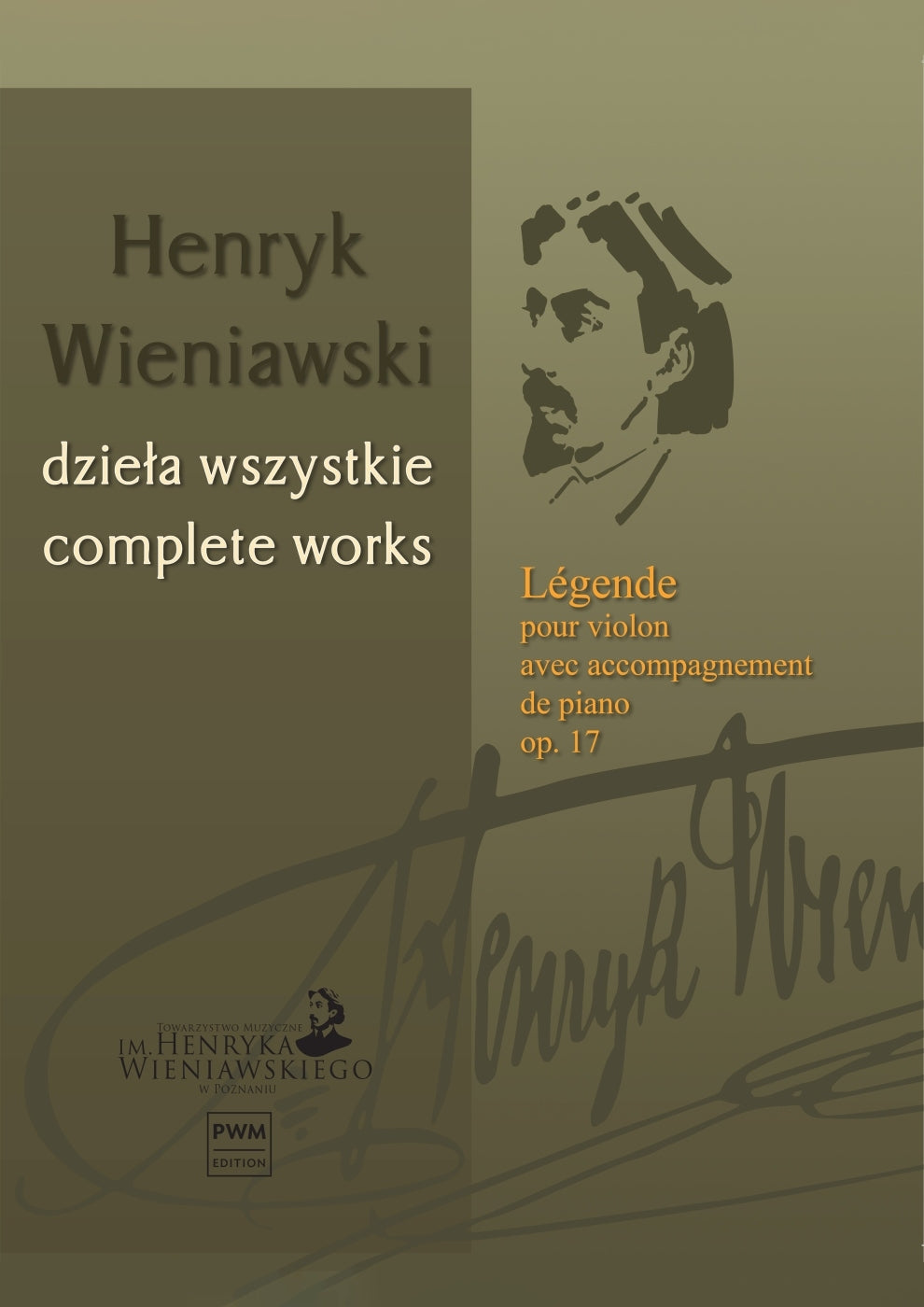 Wieniawski: Légende, op. 17 (Viool en Piano)