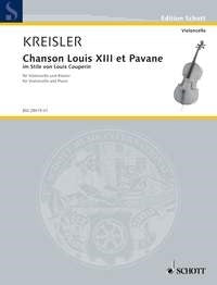Fritz Kreisler: Chanson Louis XIII et Pavane (Cello en piano)