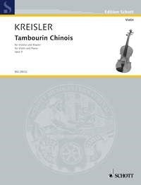 Kreisler: Tambourin Chinois op. 3 Nr. 3 (Viool, Piano)