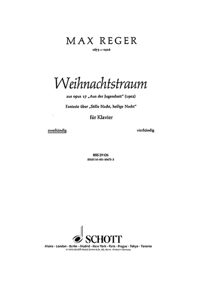 Max Reger: Weihnachtstraum op. 17/9 (Piano)