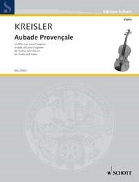 Kreisler: Aubade Provençale Nr. 15 (Viool, Piano)