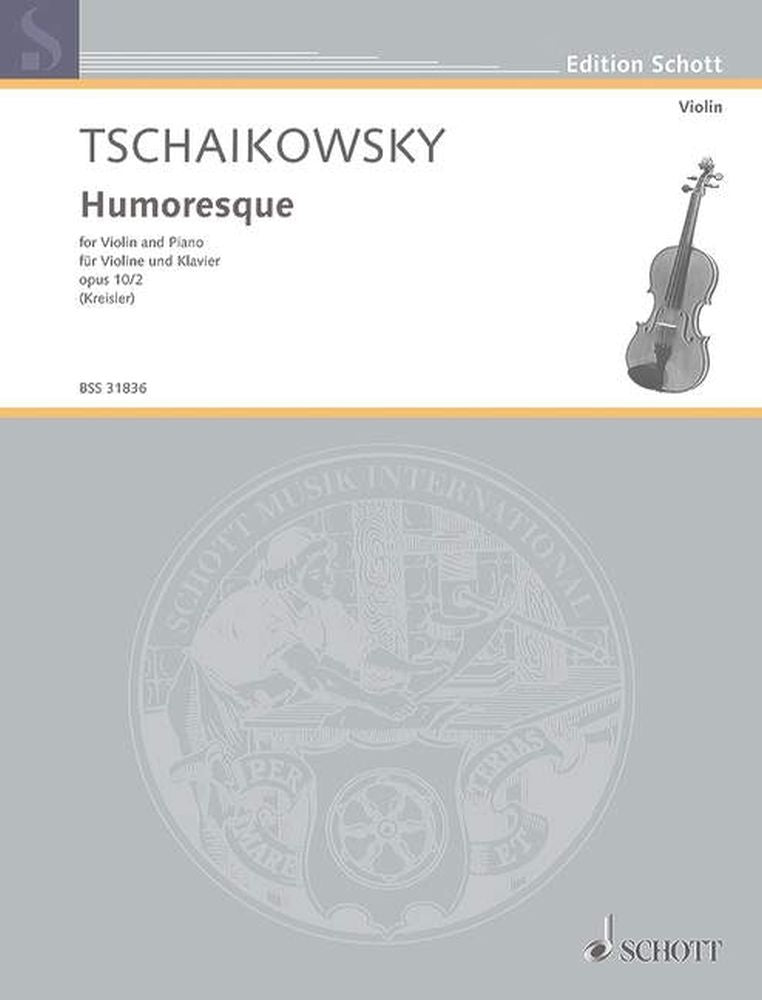 Tschaikowsky: Humoreske op. 10/2 Nr. 17 (Viool, Piano)
