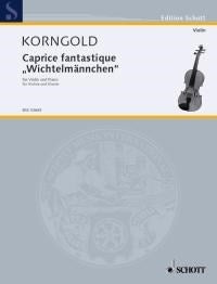 Korngold: Caprice fantastique "Wichtelmännchen" (Viool, Piano)
