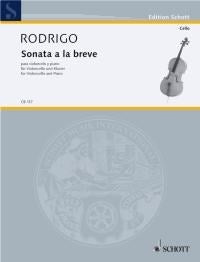 Joaquín Rodrigo: Sonata a la breve (Cello en piano)
