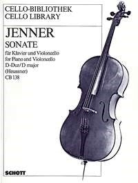 Cornelius Uwe Gustav Jenner: Sonate D-Dur D-Dur (Cello en piano)