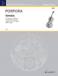 Antonio Giacinto Porpora: Sonata F-Dur F-Dur (Cello, Piano)