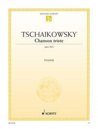 Pyotr Ilyich Tchaikovsky: Chanson triste op. 40/2 (Piano) afbeelding 2
