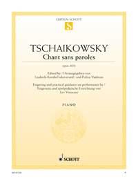 Pyotr Ilyich Tchaikovsky: Chant sans paroles op. 40/6 (Piano)