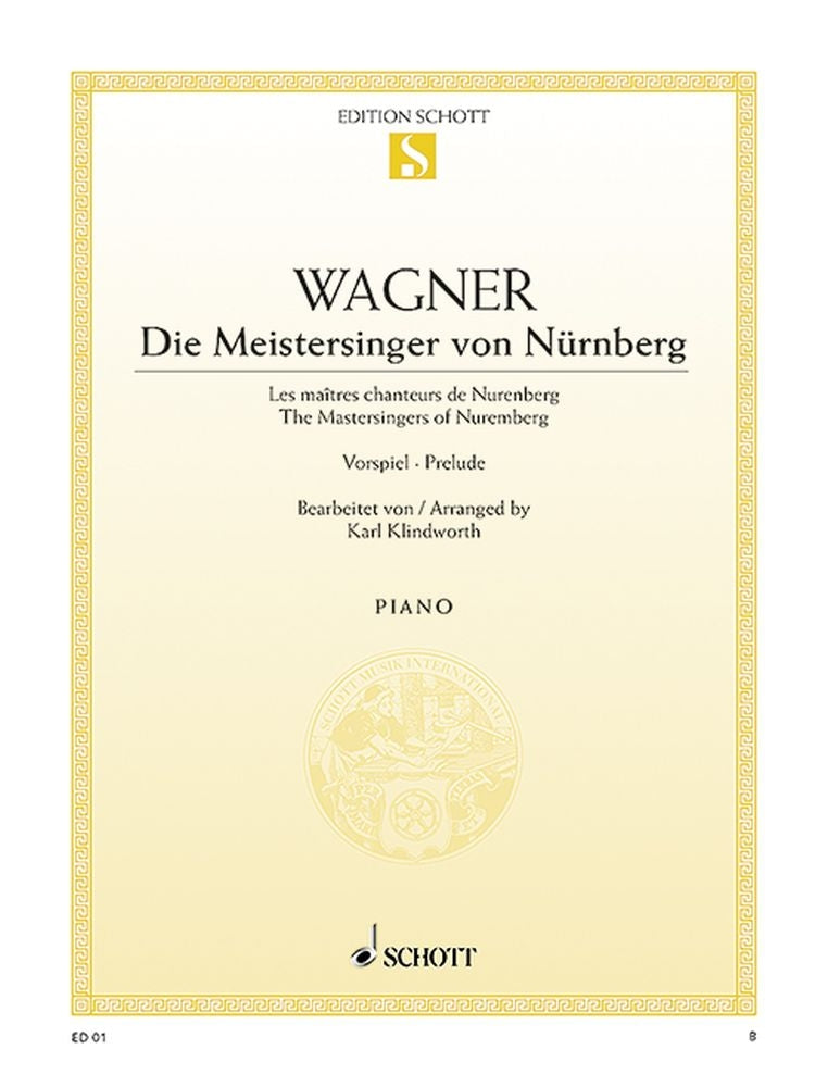 Richard Wagner: Die Meistersinger von Nürnberg (Piano) afbeelding 2