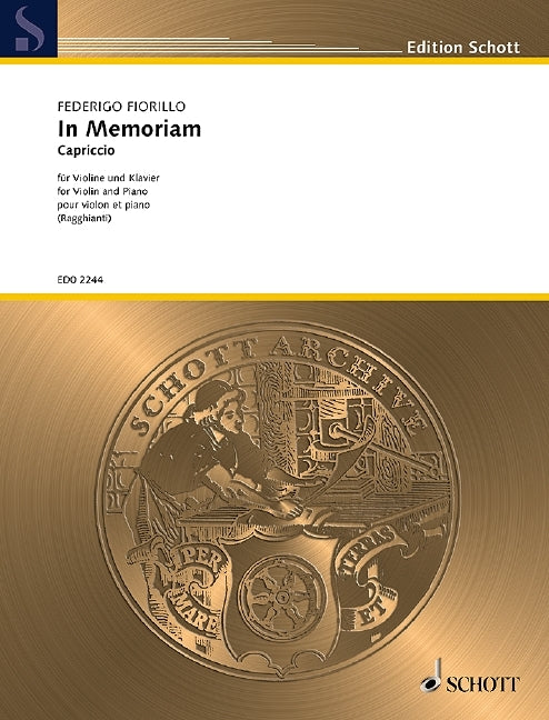 Fiorillo: In Memoriam (Viool, Piano)